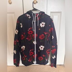 Denim & Flower Black Floral Jacket